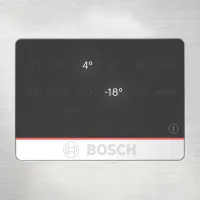 Frigider Bosch KGN394ICF cu congelator jos 363 l / 203 cm / Inox photo 3