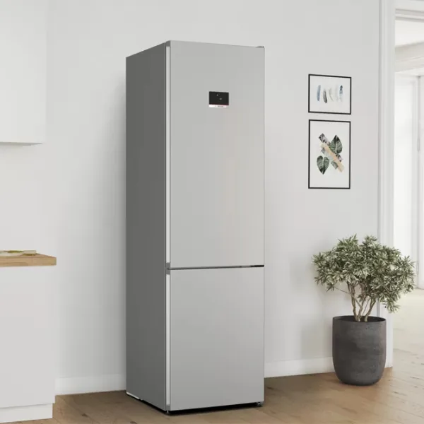 Frigider Bosch KGN394ICF cu congelator jos 363 l / 203 cm / Inox photo 7
