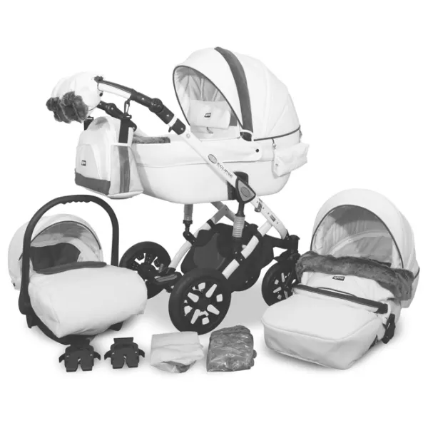 Детская коляска Verdi Eclipse 3 in 1 NR4/ Бежевый photo 2