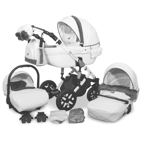 Детская коляска Verdi Eclipse 3 in 1 NR4/ Бежевый photo 2