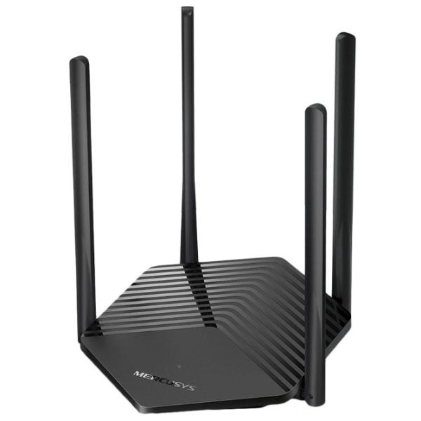 Wi-Fi Router Mercusys MR60X 300 Mbit/ s/ 1201 Mbit/ s/ Black photo 2