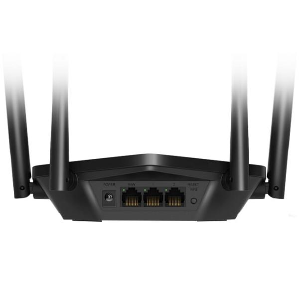 Wi-Fi Router Mercusys MR60X 300 Mbit/ s/ 1201 Mbit/ s/ Black photo 3