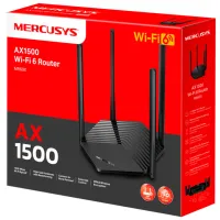 Wi-Fi Роутер Mercusys MR60X 300 Мбит/ с/ 1201 Мбит/ с/ Черный photo 4