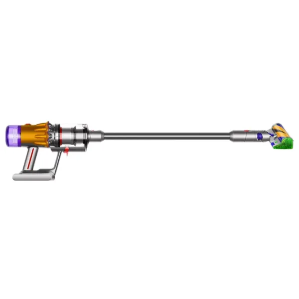 Вертикальный пылесос Dyson V12 Detect Slim Total Clean Никель Желтый photo 2