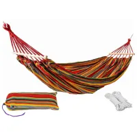 Гамак FunFit Premium Flat Style 2859 150 кг/ Хлопок/ Разноцветный photo 3
