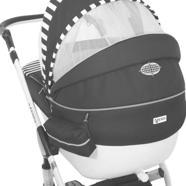 Детская коляска Verdi Eclipse 3 in 1 NR8/ Серый photo 7