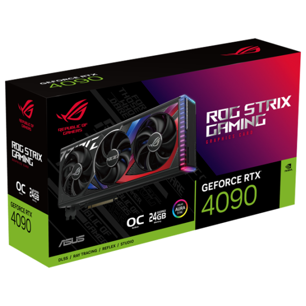 Видеокарта Asus RTX4090 ROG Strix Gaming OC PCI Express x16 4.0 / 24 ГБ photo 9 Видеокарта Asus RTX4090 ROG Strix Gaming OC PCI Express x16 4.0 / 24 ГБ photo 9