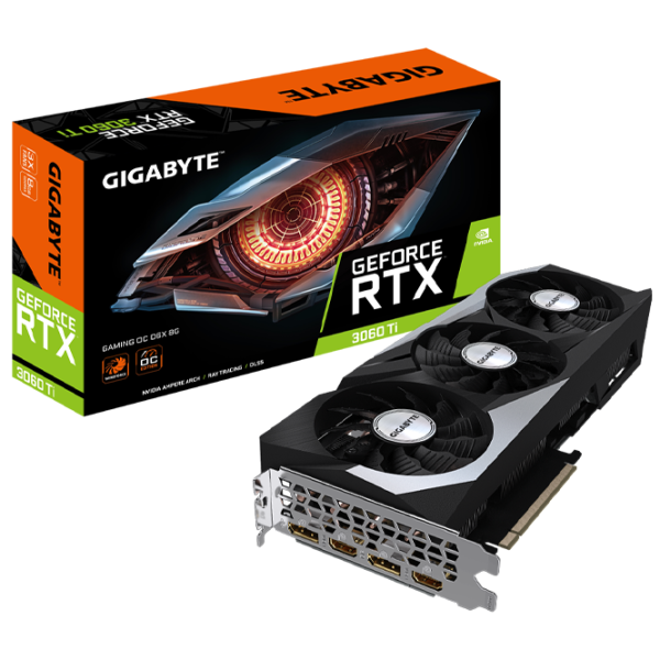 Placă video Gigabyte GeForce RTX 3060 Ti GAMING OC PCI Express x16 4.0 / 8 GB photo 8 Placă video Gigabyte GeForce RTX 3060 Ti GAMING OC PCI Express x16 4.0 / 8 GB photo 8