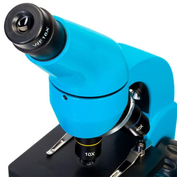 Microscop Levenhuk Rainbow 50L PLUS Biologic/ Azure photo 6