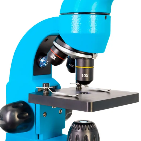 Microscop Levenhuk Rainbow 50L PLUS Biologic/ Azure photo 9