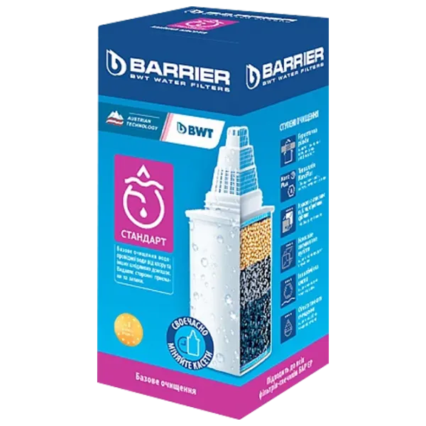 Сartuș de filtrare Barier Standart 4 Plastic/ White photo 2