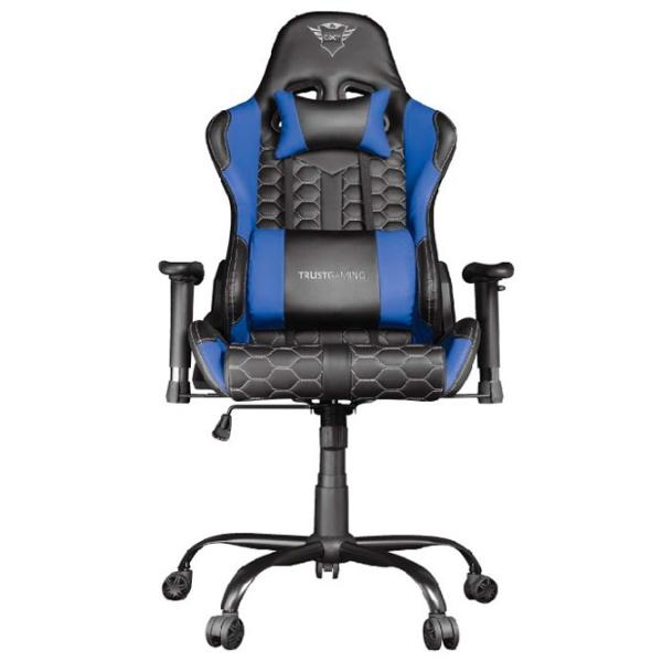 Scaun Gaming Trust GXT 708 Resto Blue photo 3