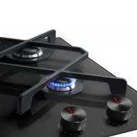 Plită încorporabilă pe gaz Hansa BHKS632590 Sticlă călită/ Black photo 4