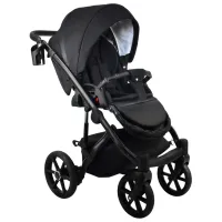 Cărucior pentru copil Bexa Ideal 2 in 1 4668-003/ Black photo 3
