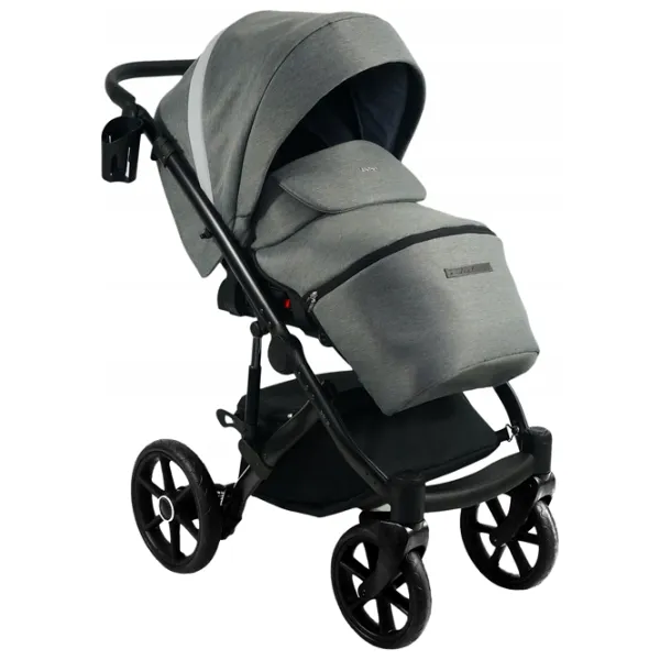 Детская коляска Bexa Ideal 2 in 1 4668-005/ Серый photo 2 Детская коляска Bexa Ideal 2 in 1 4668-005/ Серый photo 2