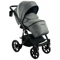 Cărucior pentru copil Bexa Ideal 2 in 1 4668-005/ Gray photo 2