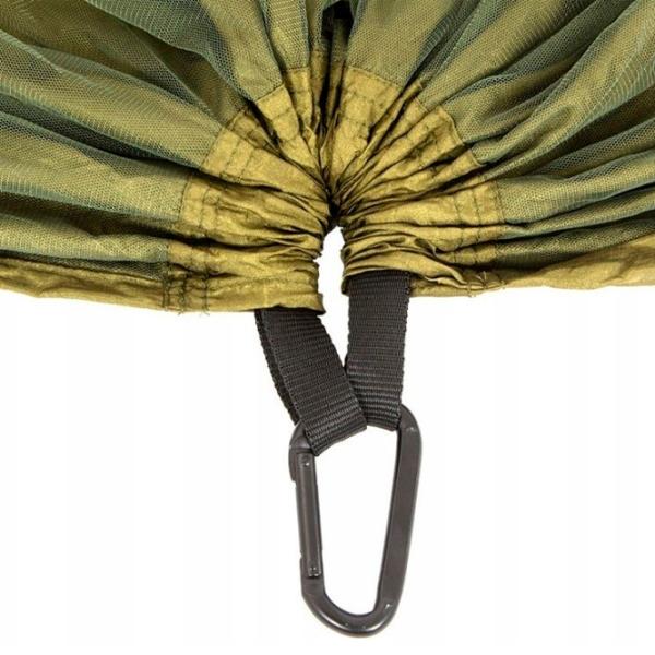 Гамак Royokamp Tourist Hammock+Mosquito 180 кг/ Нейлон/ Хаки photo 5