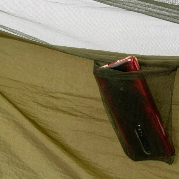 Гамак Royokamp Tourist Hammock+Mosquito 180 кг/ Нейлон/ Хаки photo 6