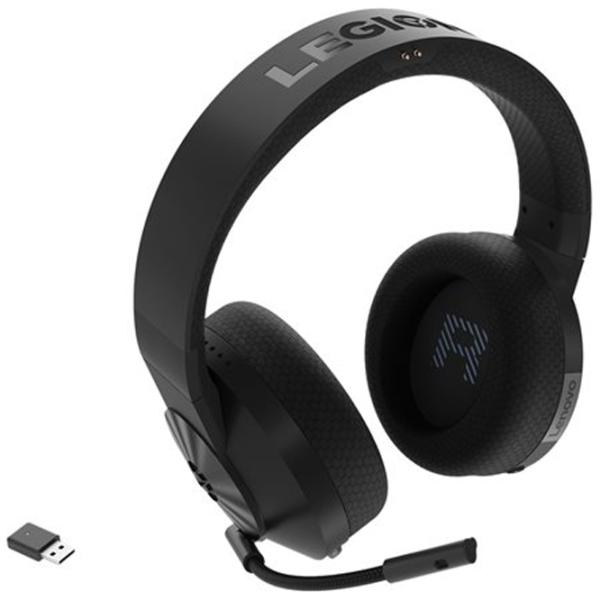 Наушники Lenovo H600 Wireless Черный Беспроводные/ Игровой photo 2 Наушники Lenovo H600 Wireless Черный Беспроводные/ Игровой photo 2