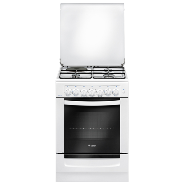 Aragaz Gefest 6112-02 Combinată/ White/  photo 4