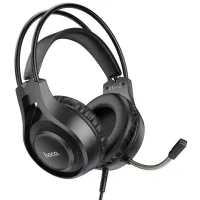 Căști Hoco W106 Tiger Black Cu fir/ Gaming photo 2