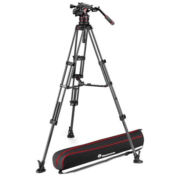 Trepied Manfrotto Nitrotech 612 & CF Twin MS Foto, video/ Black photo 2