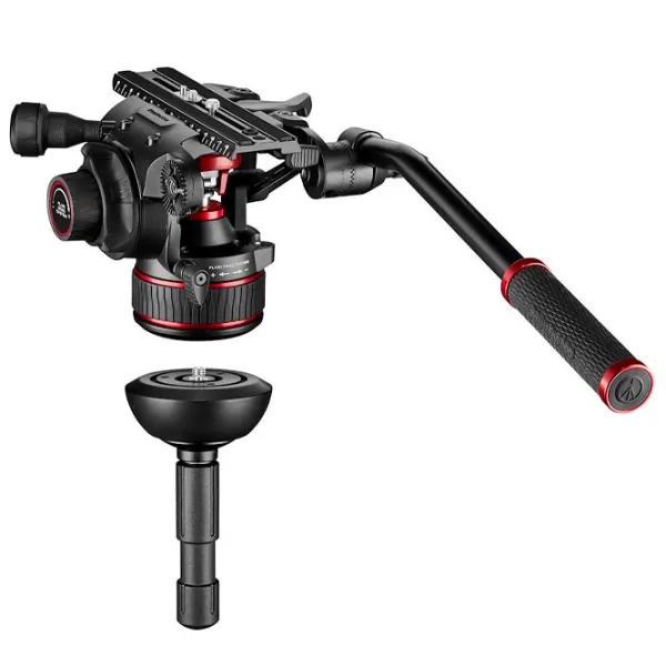 Trepied Manfrotto Nitrotech 612 & CF Twin MS Foto, video/ Black photo 3
