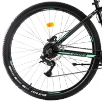 Велосипед Crosser Jazzz 29" 17" Алюминий/ Черный Зелёный photo 2
