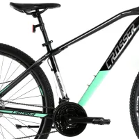 Велосипед Crosser Jazzz 29" 17" Алюминий/ Черный Зелёный photo 3