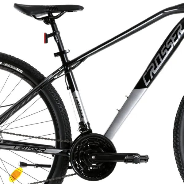 Bicicletă Crosser Jazzz 29" 17" Aluminiu/ Black Gray photo 3