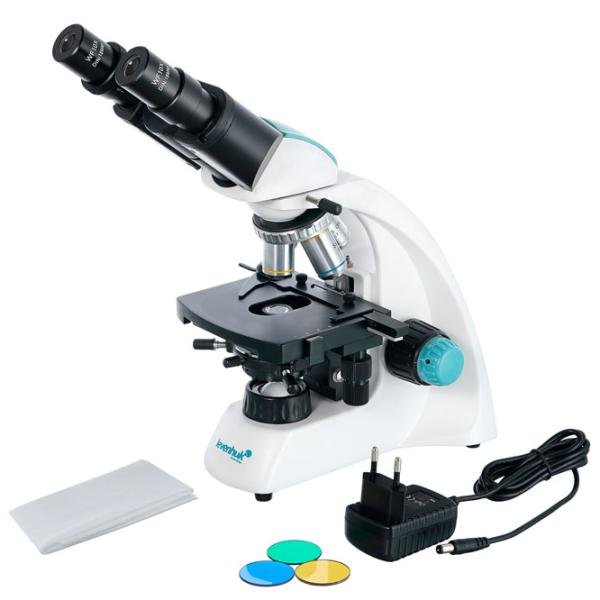 Microscop Levenhuk 400B Biologic/ White photo 2