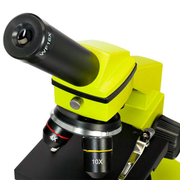 Microscop Levenhuk Rainbow 2L PLUS Biologic/ Lime photo 6