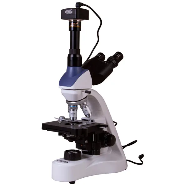 Microscop Levenhuk MED D10T Optic/ White photo 3