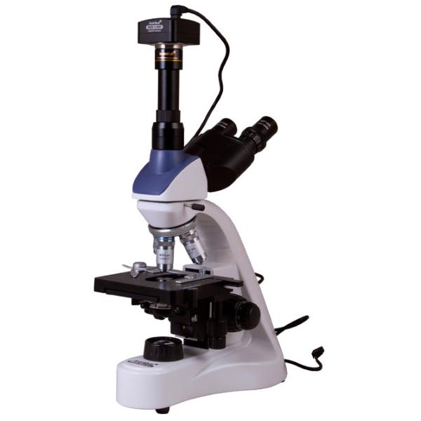 Microscop Levenhuk MED D10T Optic/ White photo 3