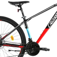Bicicletă Crosser Jazzz 29" 17" Aluminiu/ Black Red photo 3