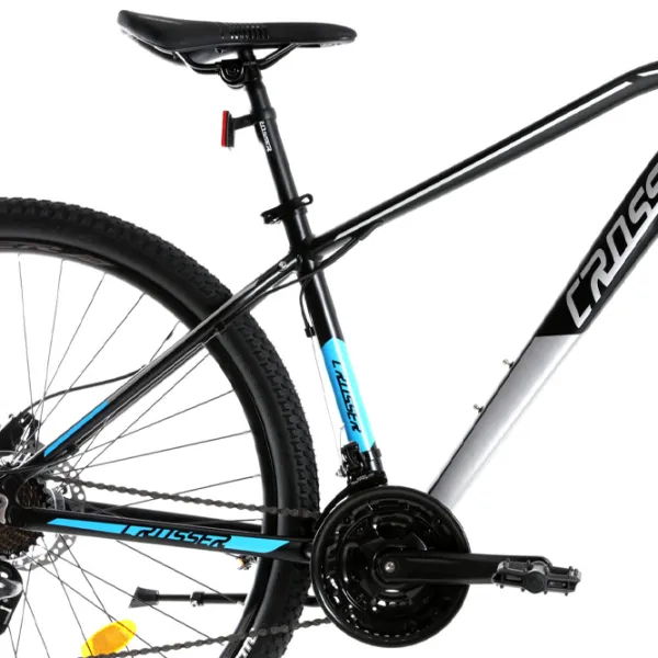 Bicicletă Crosser Jazzz 29" 19" Aluminiu/ Black Blue photo 3 Bicicletă Crosser Jazzz 29" 19" Aluminiu/ Black Blue photo 3