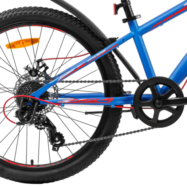 Велосипед Aist Rocky Junior 24" 13" Сталь/ Синий Красный photo 3 Велосипед Aist Rocky Junior 24" 13" Сталь/ Синий Красный photo 3