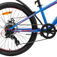 Bicicletă Aist Rocky Junior 24" 13" Oțel/ Blue Red photo 3