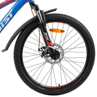 Bicicletă Aist Rocky Junior 24" 13" Oțel/ Blue Red photo 4