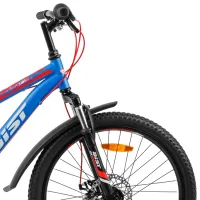 Bicicletă Aist Rocky Junior 24" 13" Oțel/ Blue Red photo 5