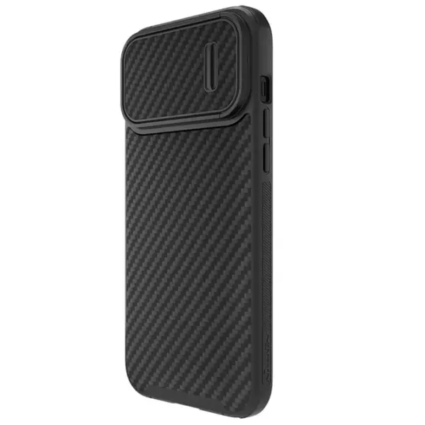 Husă pentru smartphone Apple iPhone 14 Pro Nillkin/ Back/ PC/ Carbon Black photo 4