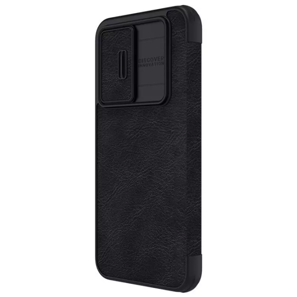 Husă pentru smartphone Samsung Galaxy A54 Nillkin/ Flip Cover/ Piele/ Black photo 3
