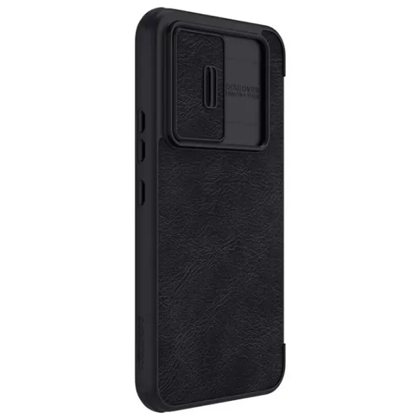 Husă pentru smartphone Samsung Galaxy A54 Nillkin/ Flip Cover/ Piele/ Black photo 4
