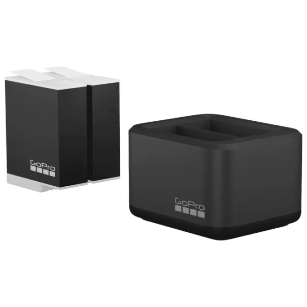 Încărcător GoPro Dual Battery Charger + Spare Battery Black photo 4