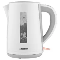 Электрочайник Ardesto EKL-F17WG 1.7л / Скрытый / Белый photo 2