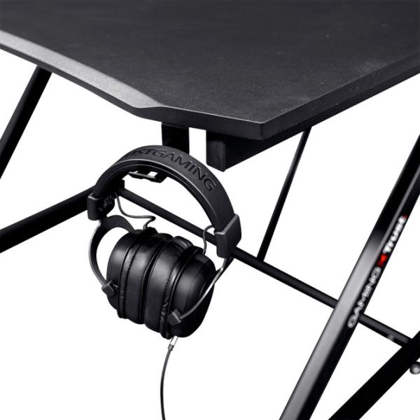 Masă gaming Trust GXT 711X Dominus MDF/ Black photo 5