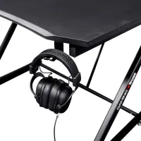 Masă gaming Trust GXT 711X Dominus MDF/ Black photo 5