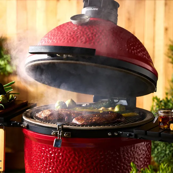 Мангал Kamado Joe Classic II KJ23RHC Уголь/ Мобильный photo 14