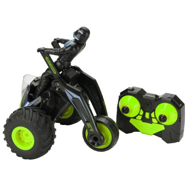 Triciclu Stunt Racing Racing X LH-C052 10 km/h / 2.4 GHz / Blue Green photo 3