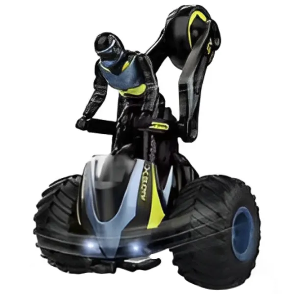 Triciclu Stunt Racing Racing X LH-C052 10 km/h / 2.4 GHz / Blue Green photo 5